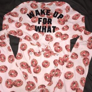 Victoria Secret PINK Donut Onesie